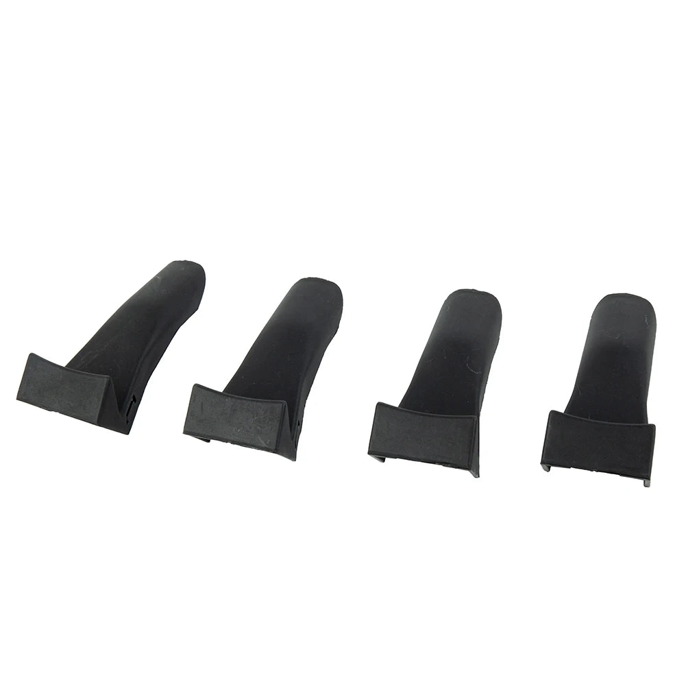 4Pcs Plastic Jaw Clamp Cover Protector Wheel Rim Guards | Black Tire Changer Accessories detail view