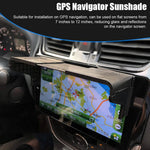 Auto Accessories 7-12 Inch GPS Anti-Glare Shield Display Screen Visor Car GPS Navigation Sun Shade Interior Accessories