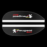 Transparent Car Side Mirror Rain Guard Visor | Snow Guard for Peugeot 107 206 207 208 close-up view