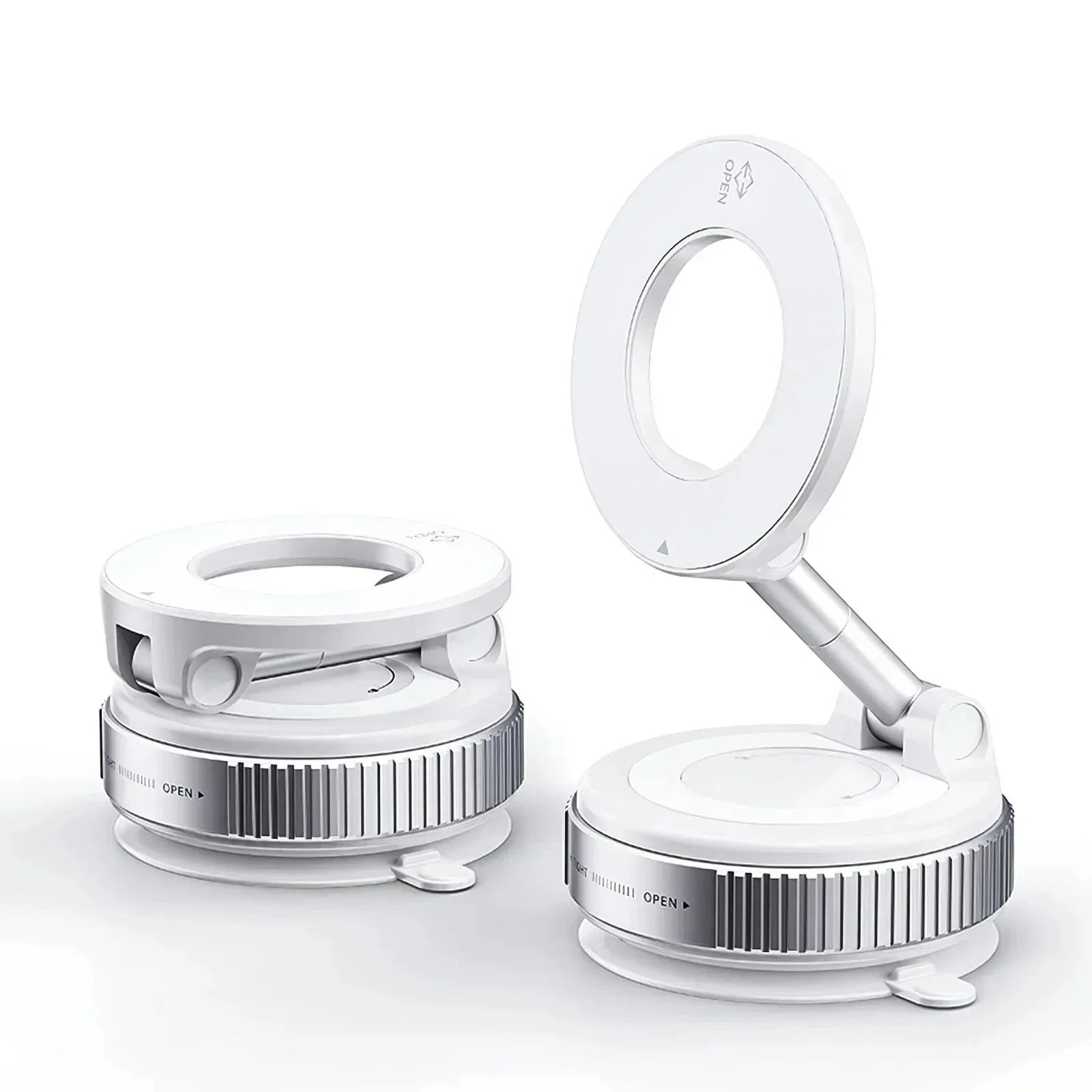 Super Strong Car Phone Holder | Vacuum Magnetic Suction Cup Mount with 360 Rotation detail view
