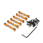 Metal Linkage Pull Rod Front /Rear Servo Link Tie Rod for Wltoys 184011 A949 A959 A969 close-up view