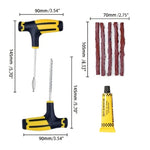 Car Tire Repair Kit Puncture Plug Tools Tyre Puncture Emergency for Tire Strips Sti additional angle