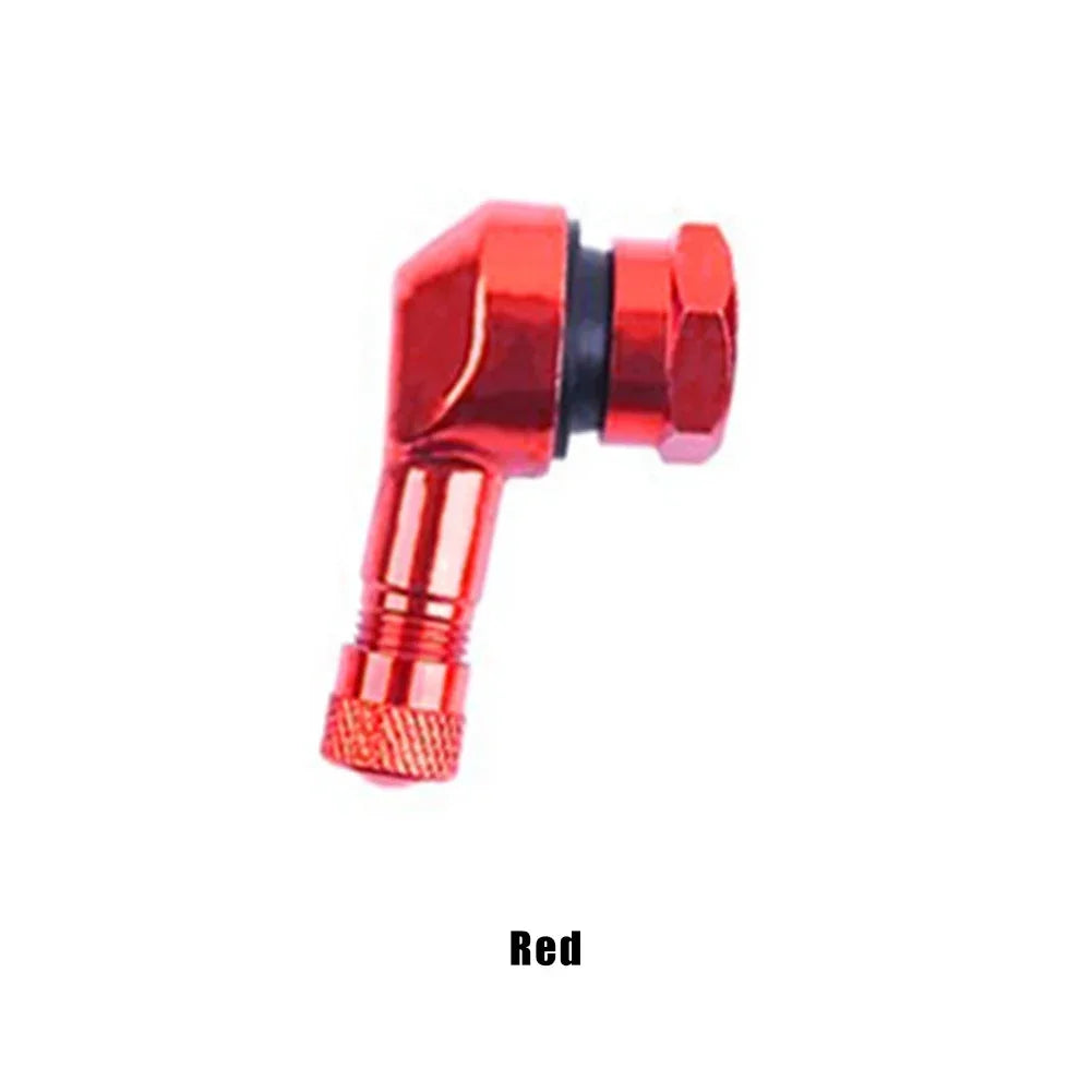 Motorcycle Tire Valve Stems | 90 Degree CNC Aluminum Alloy Rim Valve additional angle