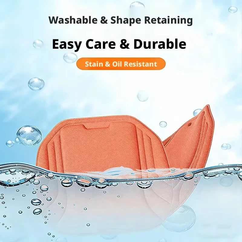 Latex Car Seat Cushion Cover, Breathable Fiber, Non-Slip Car Seat Protector, Suitable close-up view