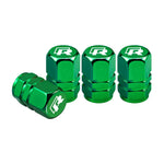 4Pcs Metal Car Tire Valve Caps for VW Models | Dust-Proof Tire Stem Covers lifestyle view