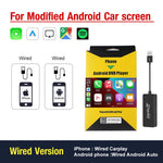 CarPlay Wireless Android Auto Dongle | Upgrade Your Android Car Screen close-up view