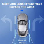Wide Angle Convex Car Interior Rear View Mirror Anti Glare close-up view