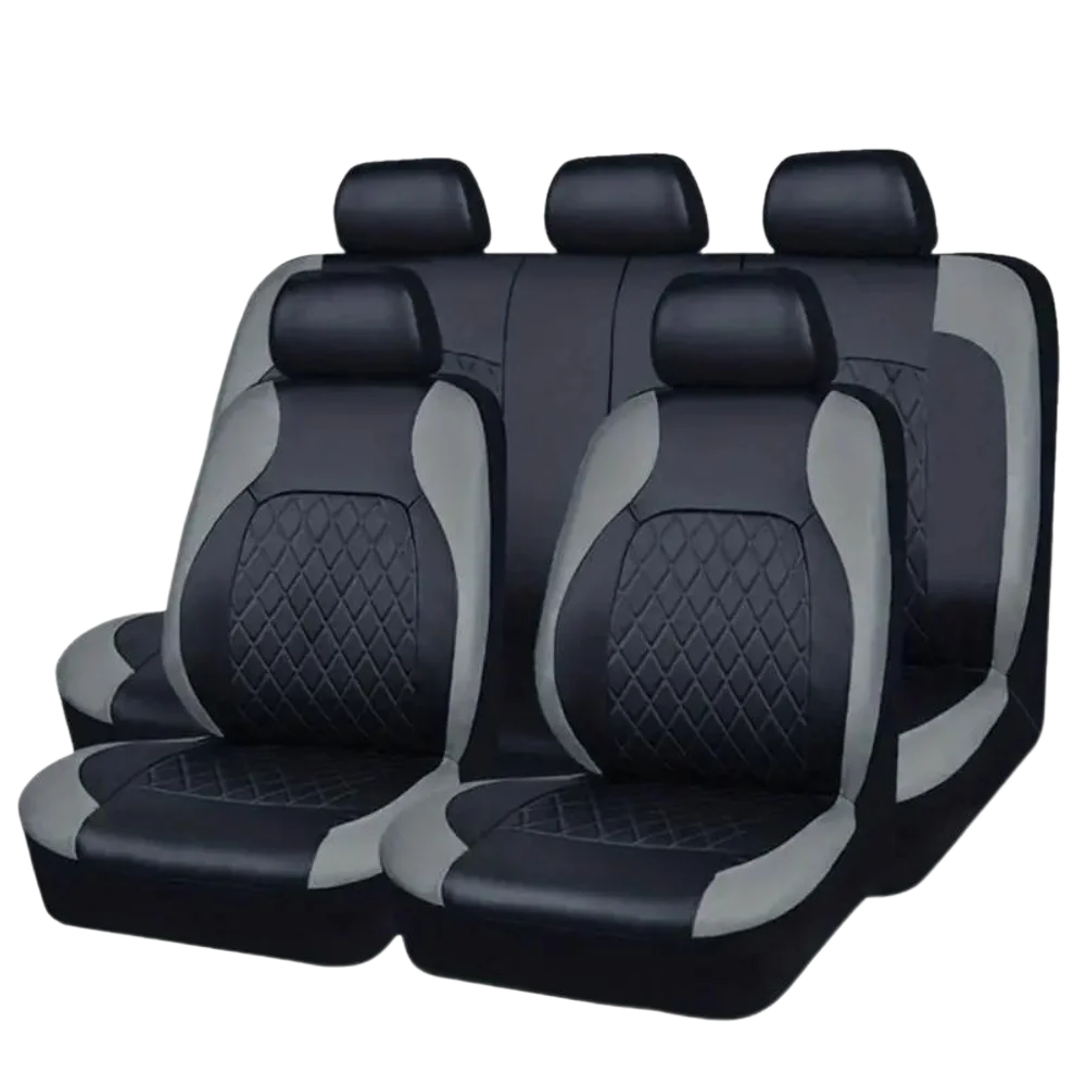 Universal Car Seat Covers PU Black Fashions Sports Seat Covers PU Car Seat Cover Univ alternate view