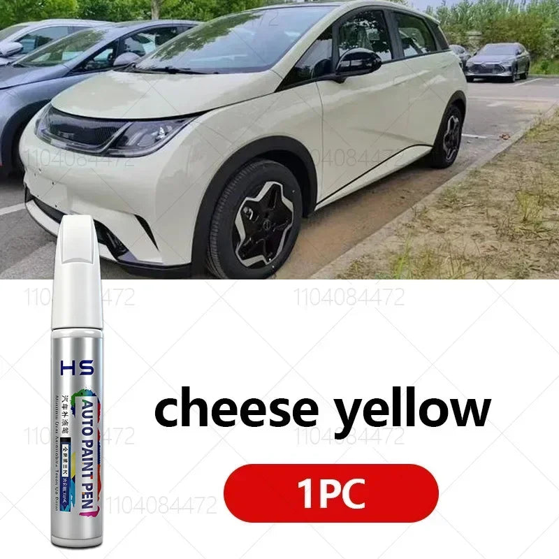 Car Paint Repair Pen Paint Scratch Repair Accessories For 2021-2025 BYD Dolphin Black Wh detail view