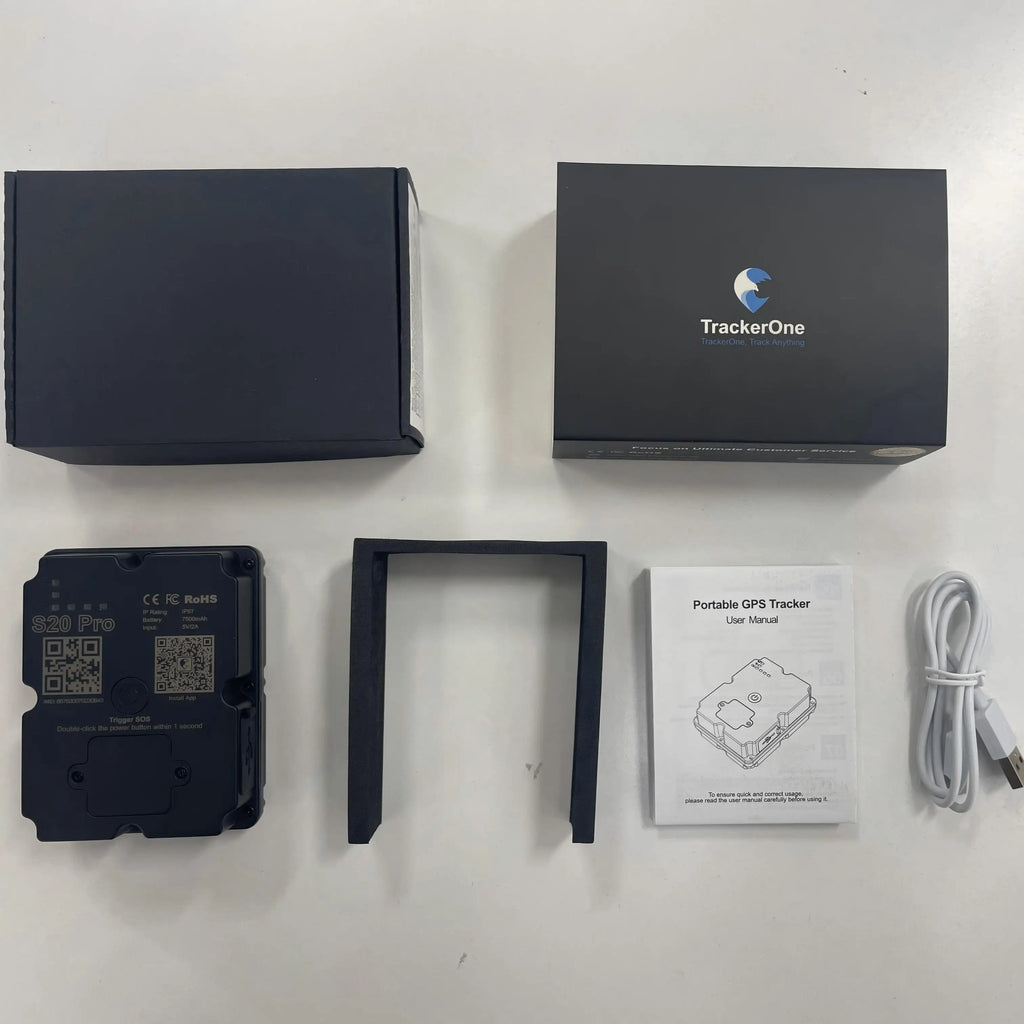 4G GPS Tracker for Van Life Camper Motorhome | Real-Time Tracking, Anti-Theft & SOS A alternate view