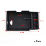 Car Armrest Storage Box for Jeep Renegade 2014 - 2023 Central Console Tray Organize additional angle