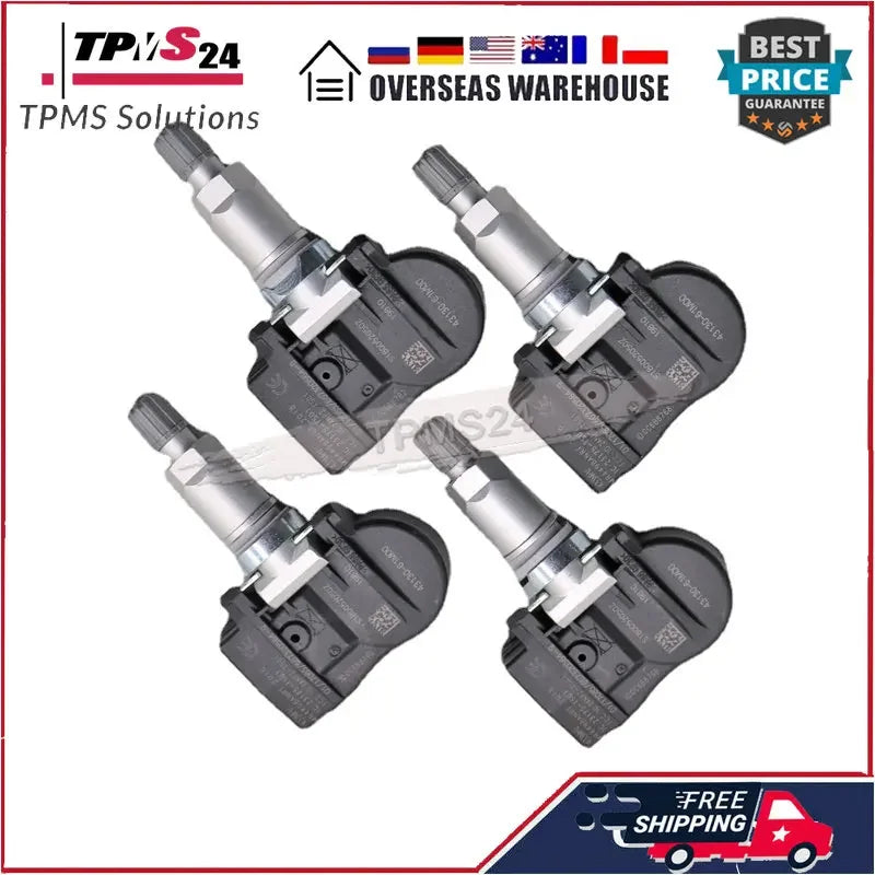 4PCS TPMS Tire Pressure Sensor 433MHz for Suzuki Alto Baleno Cultus Grand Vitara Ig additional angle