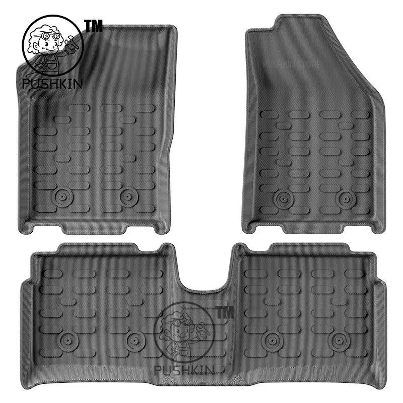 Car Floor Mats  For Chevrolet Spark EUV Baojun Yep Plus 2025 2026 Trunk Mats Customized Cargo Liner Protector Waterproof Non-sli