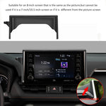 Car Mobile Phone Holder For Toyota Rav4 8-in Screen Fixing Navigation Bracket Wireless Charging Navigation Cellphone Holder