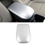 Carbon Fiber Car Central Console Armrest Box Cover Trim For Toyota RAV4 XA50 2019 2020 2021 2022 2023 2024 Hybrid Accessories