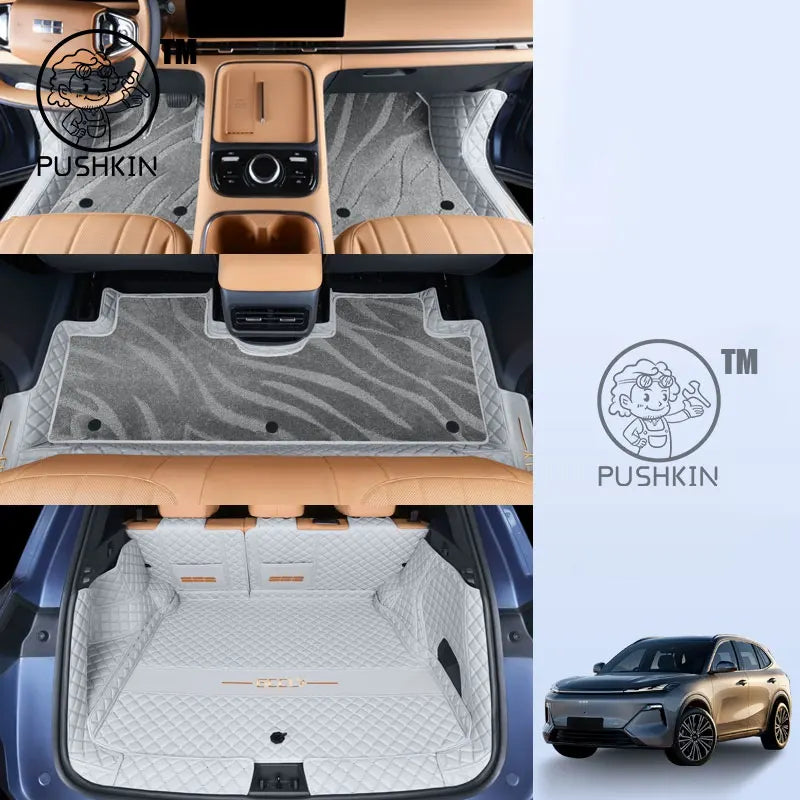 For Geely Galaxy Starship 7 Geely EX5 EM-i Belgee X80 Car Floor Mats Carpets Auto Interior Accessories Styling Decorative Parts