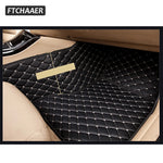 FTCHAAER Custom Car Floor Mats For Ssangyong Kyron Auto Carpets Foot Coche Accessorie