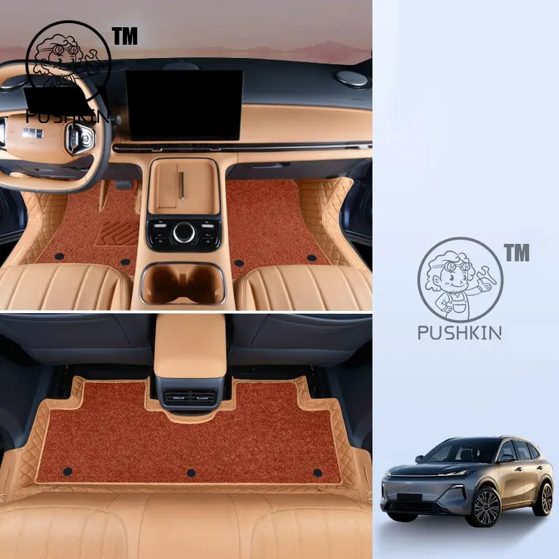 For Geely Galaxy Starship 7 Geely EX5 EM-i Belgee X80 Car Floor Mats Carpets Auto Interior Accessories Styling Decorative Parts