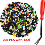 500/200/100Pcs 30 Kinds Universal Mixed Auto Fastener Car Bumper Clips Retainer Car Fast detail view