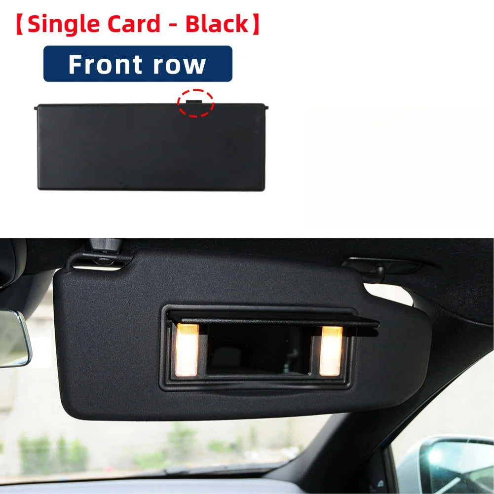 Gray Sun Visor Makeup Mirror Cover For Volvo V40 2013-2018 S60 31377713-1 Vanity Mirror Cap