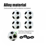 4Pcs Universal Cross Tire Valve Caps | Car Truck SUV Motorcycle Dust Cover close-up view