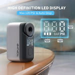 TOPUMP TB2 PRO Mini Portable Electric Pump | Cordless Bike Tire Inflator 120PSI close-up view