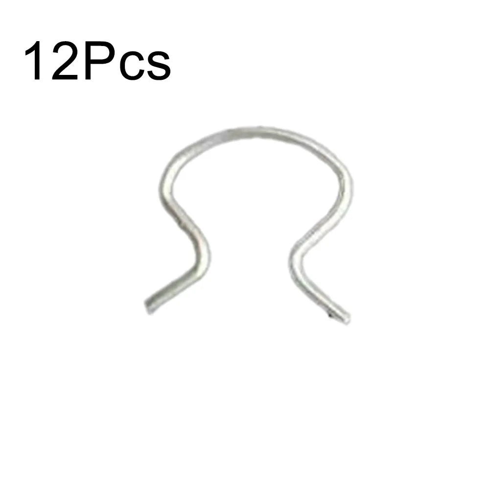 12Pcs/set Car Interior Door Window Crank Clip Metal Retainer Roll Up Retaining Winder lifestyle view