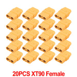 XT90 Plugs Male Female Connectors Copper Bullet Wire Connectors Welding Terminal Power P detail view