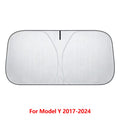 NovaAcc Windshield Sunshade for Tesla Model 3 Highland Model Y 2016-2024 | Sun Shield alternate view