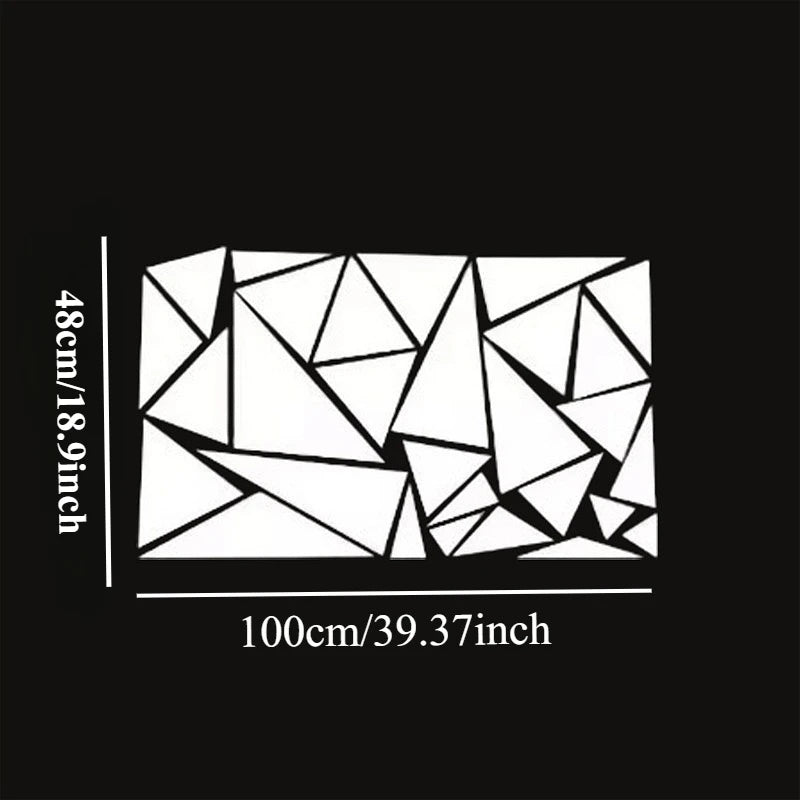 1pc Freestanding Triangles Graphics Car Sticker Decal Decoration SUV Truck Vehicle Ca alternate view