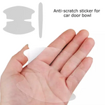 8PCS Door Handle Sticker, Scratch-Proof Car Door Protective Sticker, Door Bowl Protec lifestyle view