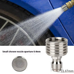 High Pressure 1/4 Quick Connect Water Sprinkler Nozzle | Stainless Steel Shower Blade alternate view