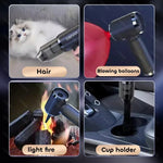 CENRR 210000PA Mini Car Vacuum Cleaner | Wireless Handheld Blower for Car & Home additional angle