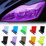 Car Headlight Taillight Protective Film Tint Vinyl Film Auto Lamp Film Sticker Sheet Color-Changing