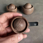 Wood Mini Essential Oil Diffuser close-up view