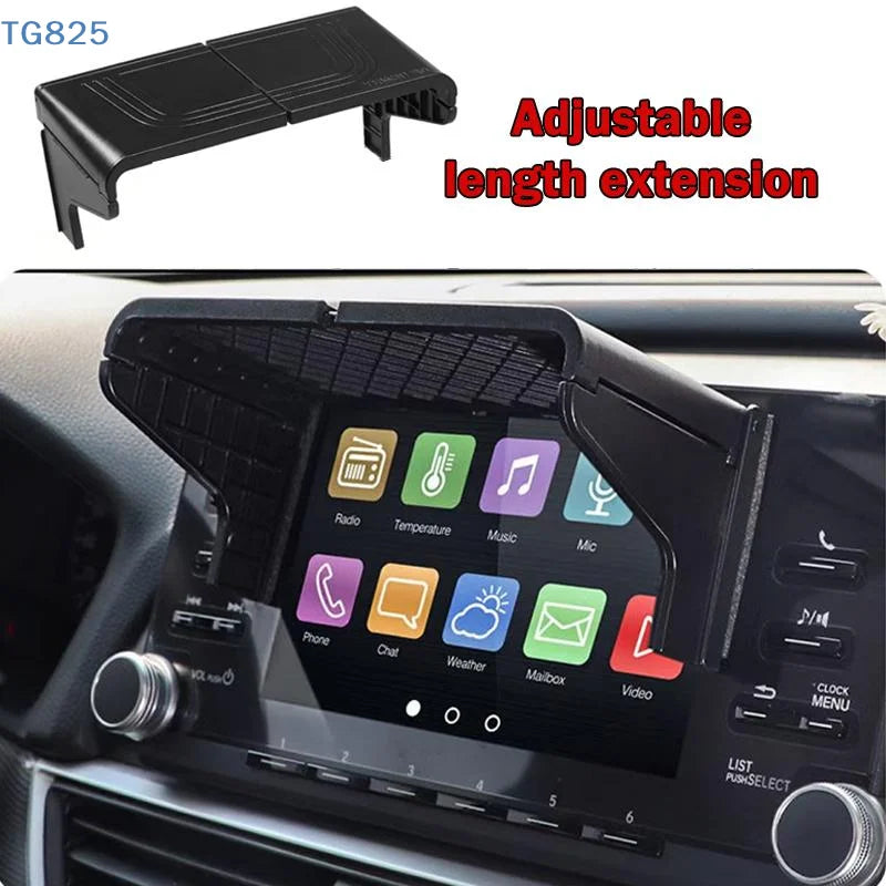 【AN】【AN】1Pcs Central Control Screen Accessories Screen Visor Anti-Glare Cover Car GPS  Sun Shade Display Screen Visor