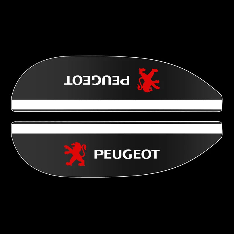 Transparent Car Side Mirror Rain Guard Visor | Snow Guard for Peugeot 107 206 207 208 30 detail view
