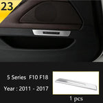 Car Interior Front Reading Lampshade, Lamp Decoration Frame For BMW 5 Series F10 F1 additional angle
