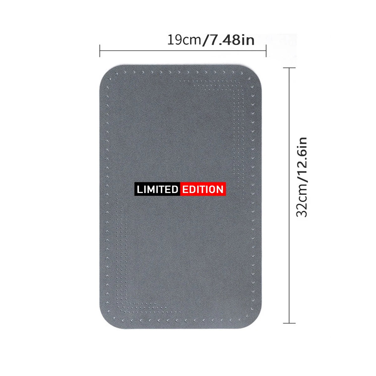 1pc Suede Car Armrest Pad For Toyota Lexus Nissan For Chevrolet KIA Auto Center Console Storage Box Cushion Protector