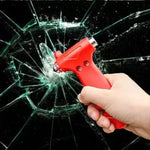Car Emergency Safety Hammer Seat Belt Cutter Window Glass Breaker detail view
