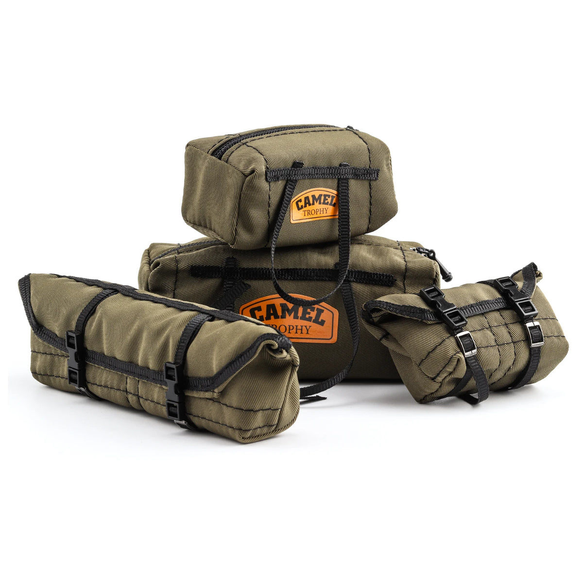RC Crawler Roof Travel Bag Simulation Scale Luggage for SCX10 TRX4 WPL additional angle