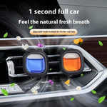 Car Air Freshener Vent Clip - Essential Oil Scented Odor Eliminator Non-Toxic Car Interi detail view