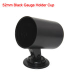 52mm Car Gauge Set | 7-in-1 Digital Tachometer, Boost, Temp, Oil, Voltmeter close-up view