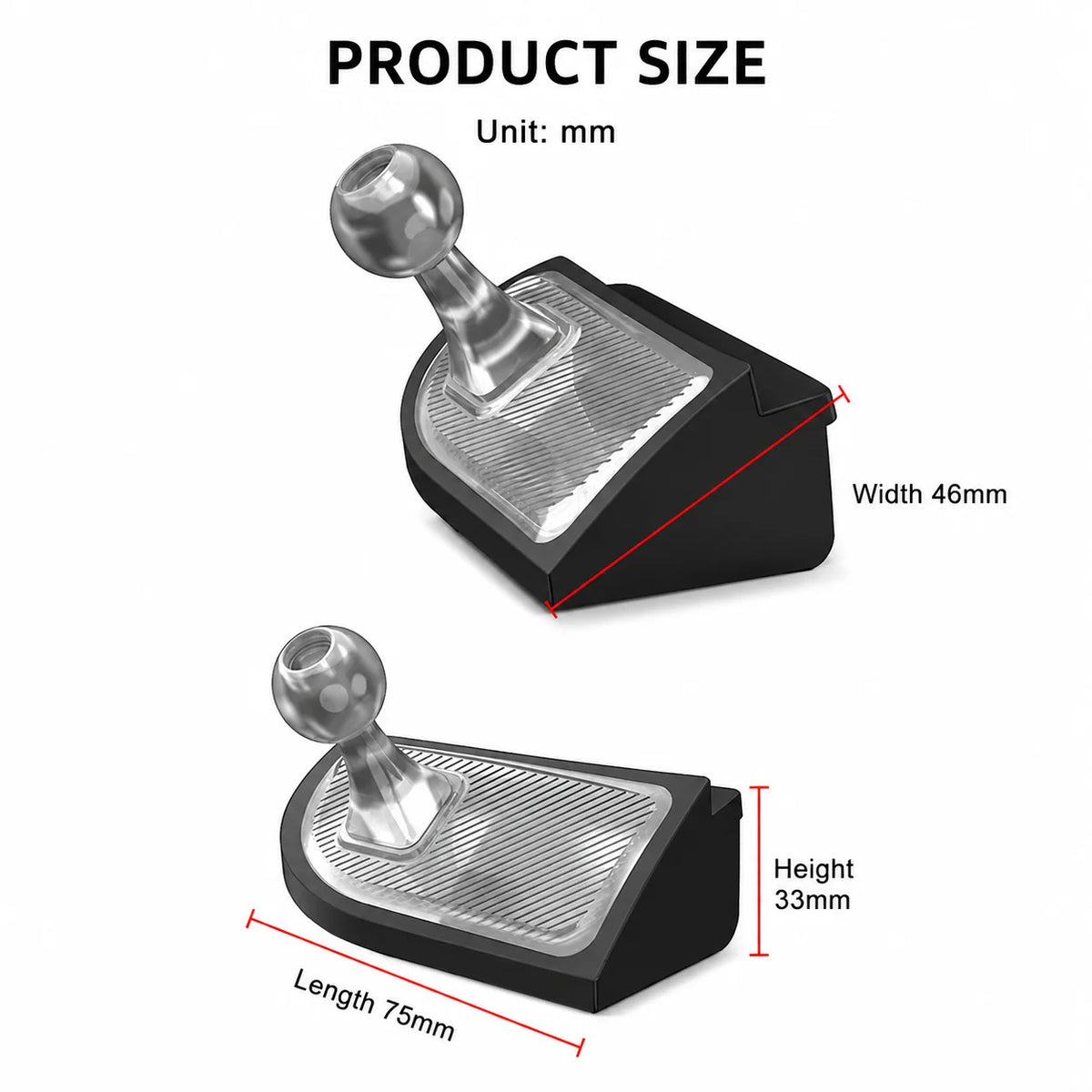 Magnetic Car Phone Mount for Tesla Model 3 Highland Model Y Juniper Model YL A-Pill additional angle