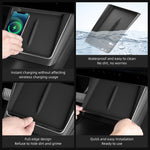 LUCKEASY for Tesla Model Y Juniper/Launch 2025 2026 Anti-skid Pad Wireless Charging Pa close-up view