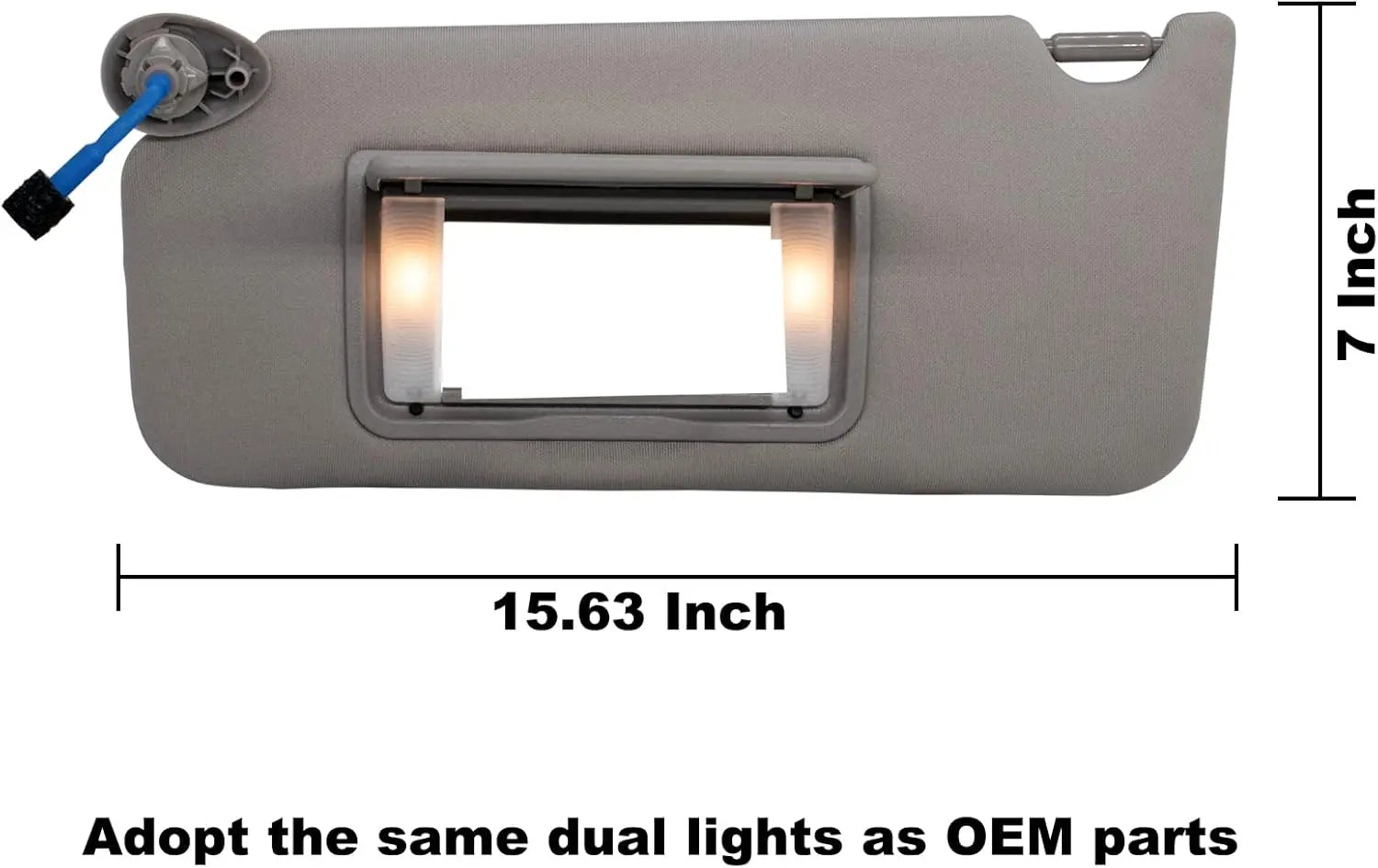 Sun Visor For Honda Accord 2008 2009  2010 2011 2012 2013 2014 2015 2016 2017 Car Sunvisor Replacement Part Sunshade Board