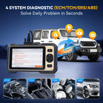 Thinkcar Thinkscan 662 Diagnostic Tools ECM/TCM/SRS/ABS Systems Car OBD2 Scanner 12 Rese detail view