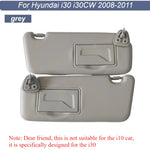 For Hyundai i30 i30cw 2008 2009 2010 2011 sun visor car left and right with mirror sun visor 852012L020 852022LO20