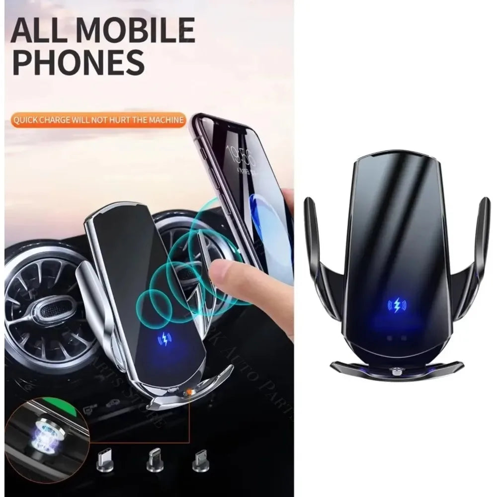 Mercedes Benz GLA X156 250 2015-2019 Car Phone Holder | 360 Rotatable 15W Wireless additional angle