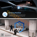 4-Channel 360° Dash Cam | 1080P, WiFi App, 24H Parking Monitor additional angle